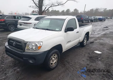 2007 Toyota Tacoma z USA, uszkodzony, nr VIN 5TENX22N07Z437402